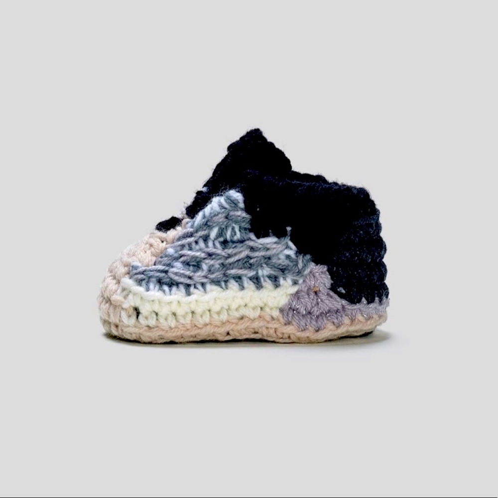 Custom Hand made Yeezy Knit Winter Baby Booties (Size 3-6months)